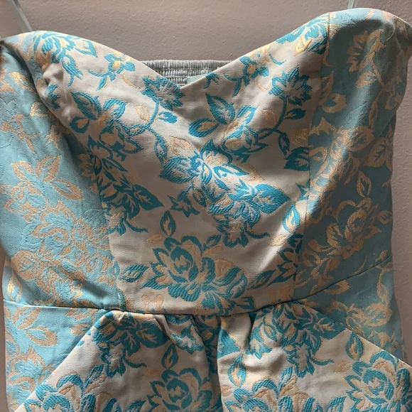 Strapless cocktail dress - size S - Picture 2 of 7